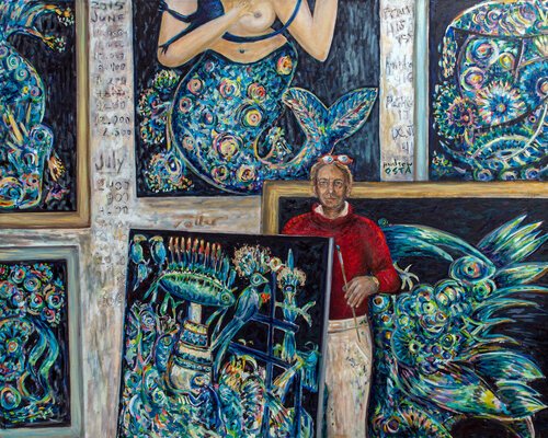 Toller Cranston 2015 van Andrew Osta, Schilderij te koop op Singulart