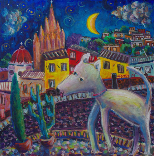White Dog Andrew Osta