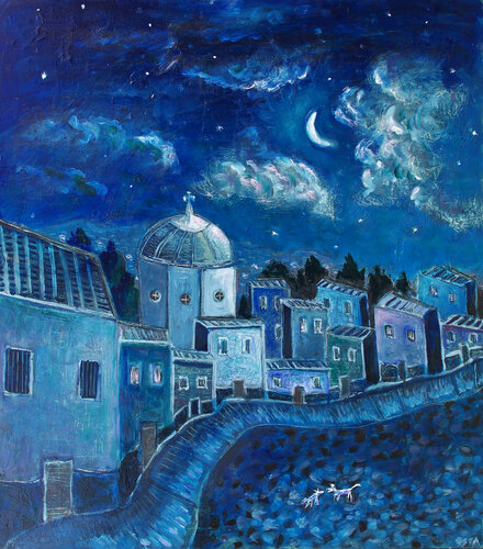 Magic Night #2 de Andrew Osta, Pintura a la venta en Singulart