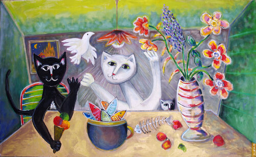 Good Things in Life van Andrew Osta, Schilderij te koop op Singulart