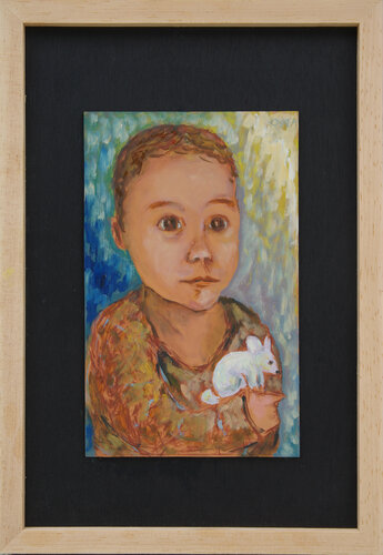 Nicolas, 1 year old von Andrew Osta, Malerei kaufen auf Singulart