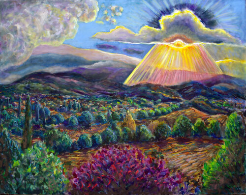 Magic Sunset by Andrew Osta, Painting for Sale on Singulart