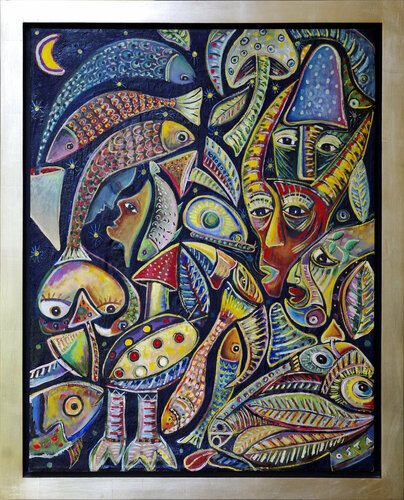 Russian Fairytale by Andrew Osta, 油畫 for Sale on Singulart