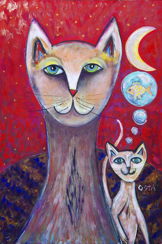 Little Dreamer di Andrew Osta, Pittura in vendita su Singulart