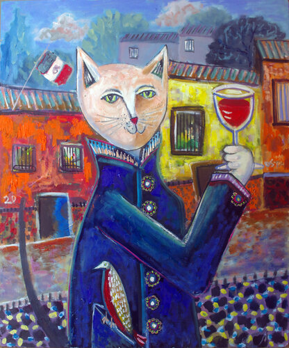 Afternoon Walk by Andrew Osta, 油畫 for Sale on Singulart