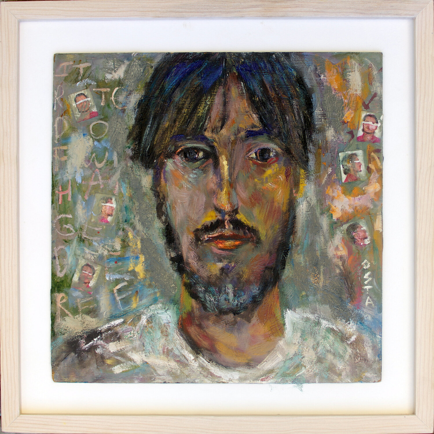 Self Portrait with Eyes Opened Andrew Osta