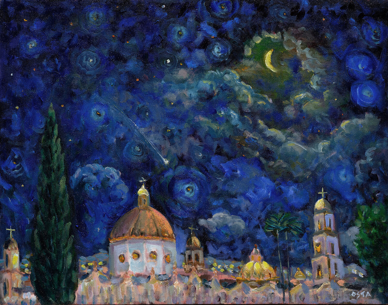 Atotonilco Night Andrew Osta