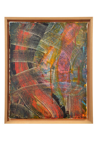 Message by Stéphane Ségouin, Painting for Sale on Singulart
