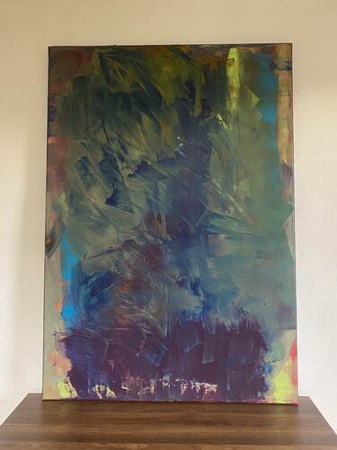 Street abstraction underground 01 di Stéphane Ségouin, Pittura in vendita su Singulart