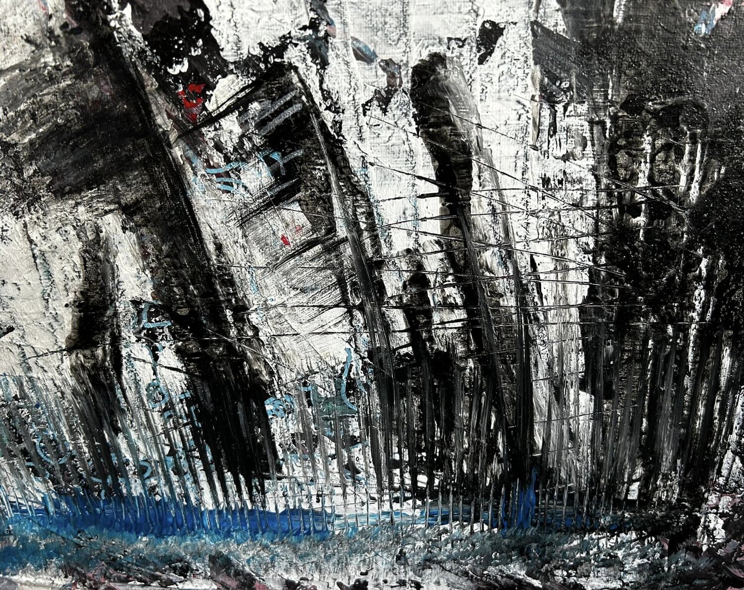 "Véracité, Q.I & vérité." Stéphane Ségouin Peinture originale à vendre