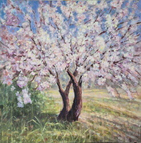 Almond Tree von Tatiana Kyriakidou, Malerei kaufen auf Singulart