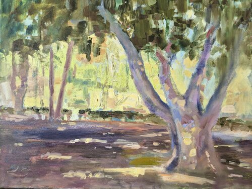 Under the Tree de Tatiana Kyriakidou, Pintura a la venta en Singulart