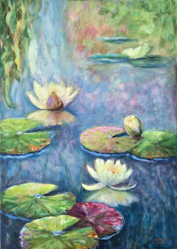 Natural elegance di Tatiana Kyriakidou, Pittura in vendita su Singulart