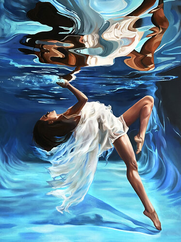 Element Under Control van Evgeniya Duvakina, Schilderij te koop op Singulart