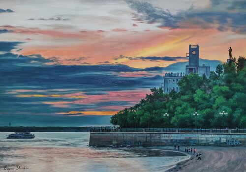 Evening Magic by Evgeniya Duvakina, Painting for Sale on Singulart