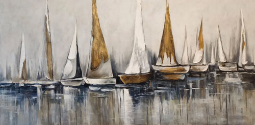 The calm of the moment van Evgeniya Duvakina, Schilderij te koop op Singulart