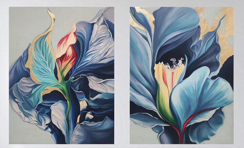 Flowers di Evgeniya Duvakina, Pittura in vendita su Singulart