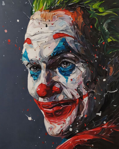 The joker by Evgeniya Duvakina, 회화 for Sale on Singulart