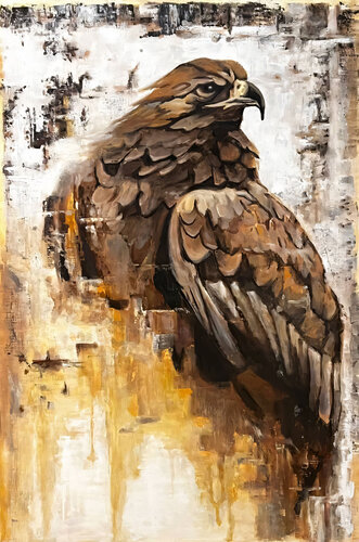 A proud bird van Evgeniya Duvakina, Schilderij te koop op Singulart