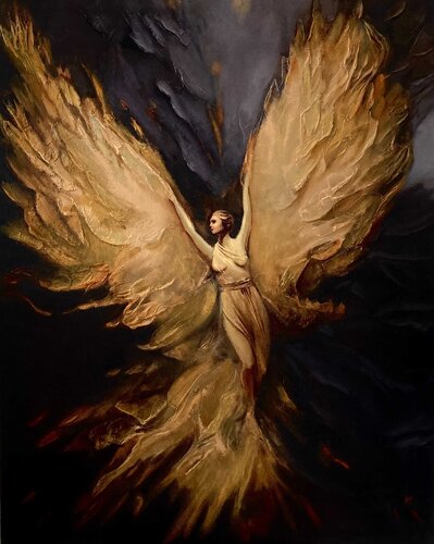 The Light of the soul von Evgeniya Duvakina, Malerei kaufen auf Singulart