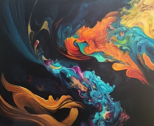 Abstraction of color dynamics Evgeniya Duvakina