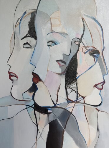 In Search of Self van Evgeniya Duvakina, Schilderij te koop op Singulart