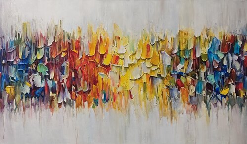 Colored Dreams de Evgeniya Duvakina, Pintura a la venta en Singulart