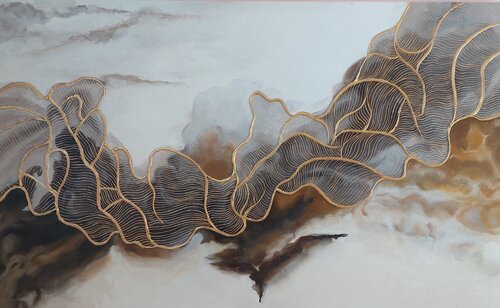 Rhythms of Space von Evgeniya Duvakina, Malerei kaufen auf Singulart