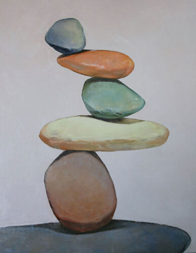 Stones van Evgeniya Duvakina, Schilderij te koop op Singulart