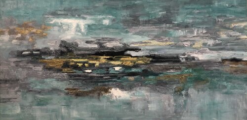 The Mirage Abstraction van Evgeniya Duvakina, Schilderij te koop op Singulart