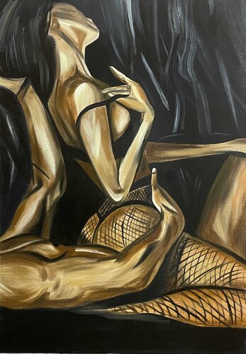 Web of Passion by Evgeniya Duvakina, Painting for Sale on Singulart