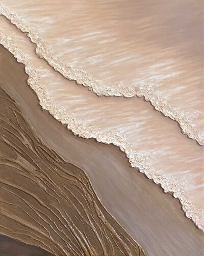 Kiss of the Waves by Evgeniya Duvakina, 油畫 for Sale on Singulart