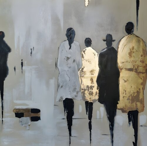 Beautiful Oil Painting "Golden Weather" – Premium Quality de Evgeniya Duvakina, Pintura a la venta en Singulart