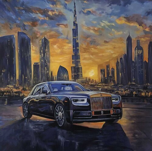 Oil Painting Luxurious Life Forever by Evgeniya Duvakina, Painting for Sale on Singulart