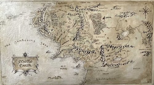 Oil Painting “Traces of Elven Legends” – Exclusive Canvas von Evgeniya Duvakina, Malerei kaufen auf Singulart