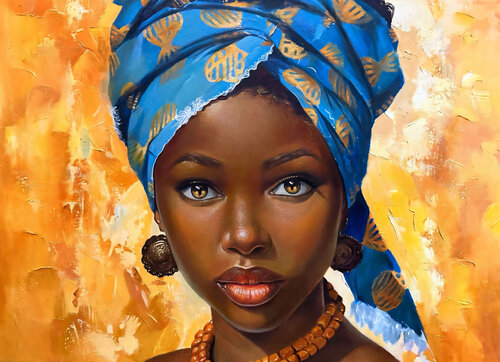Oil Painting – Beauty with Expressive Eyes Evgeniya Duvakina