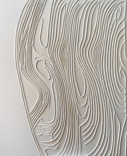“Lines of Destiny — Exclusive Textured Abstraction” par Evgeniya Duvakina, Peinture en vente sur Singulart