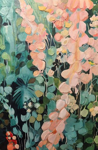 Elegant Painting “Dance of Spring” by Evgeniya Duvakina, 회화 for Sale on Singulart