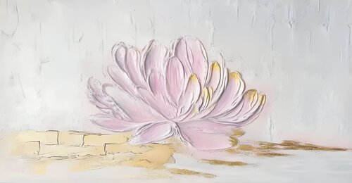 Painting “Marshmallow Tender Flower” – Premium Texture von Evgeniya Duvakina, Malerei kaufen auf Singulart