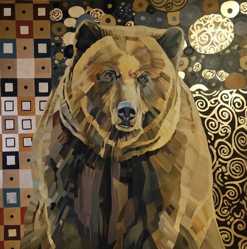 “Emperor of the Forest” — Oil Painting on Premium Canvas, Original Fine Art Evgeniya Duvakina