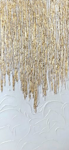 Golden Gravity of Light di Evgeniya Duvakina, Pittura in vendita su Singulart