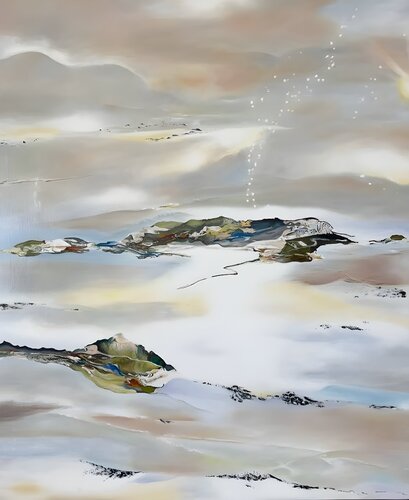 Premium Oil Painting “Beyond the Horizon” by Evgeniya Duvakina, Painting for Sale on Singulart