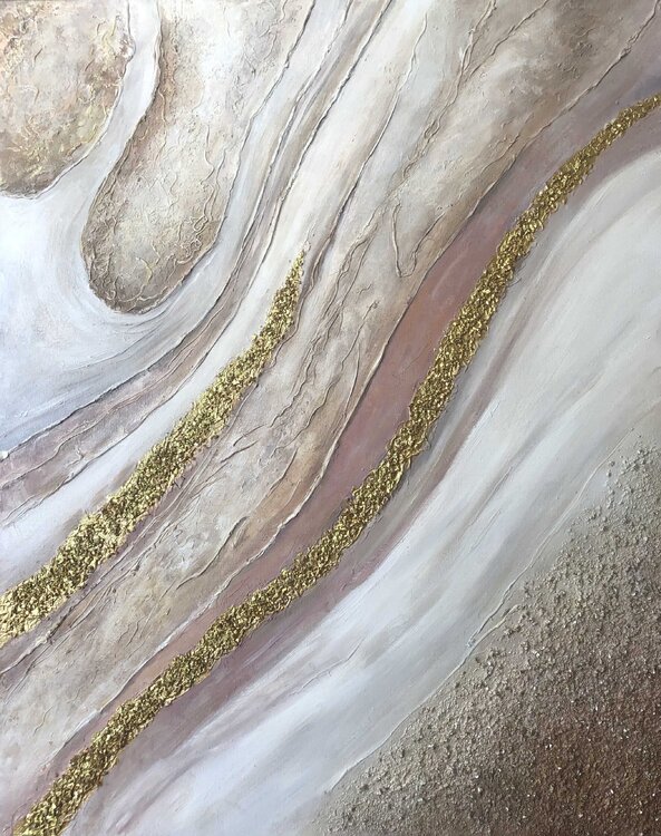 Textured Painting “Precious Moments – Premium” Evgeniya Duvakina