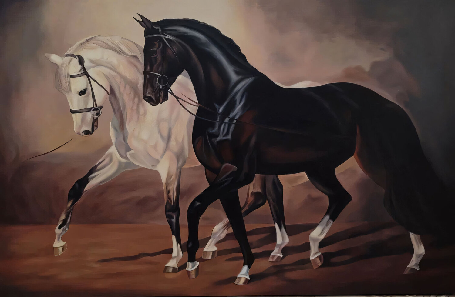 Beautiful graceful horses. Evgeniya Duvakina