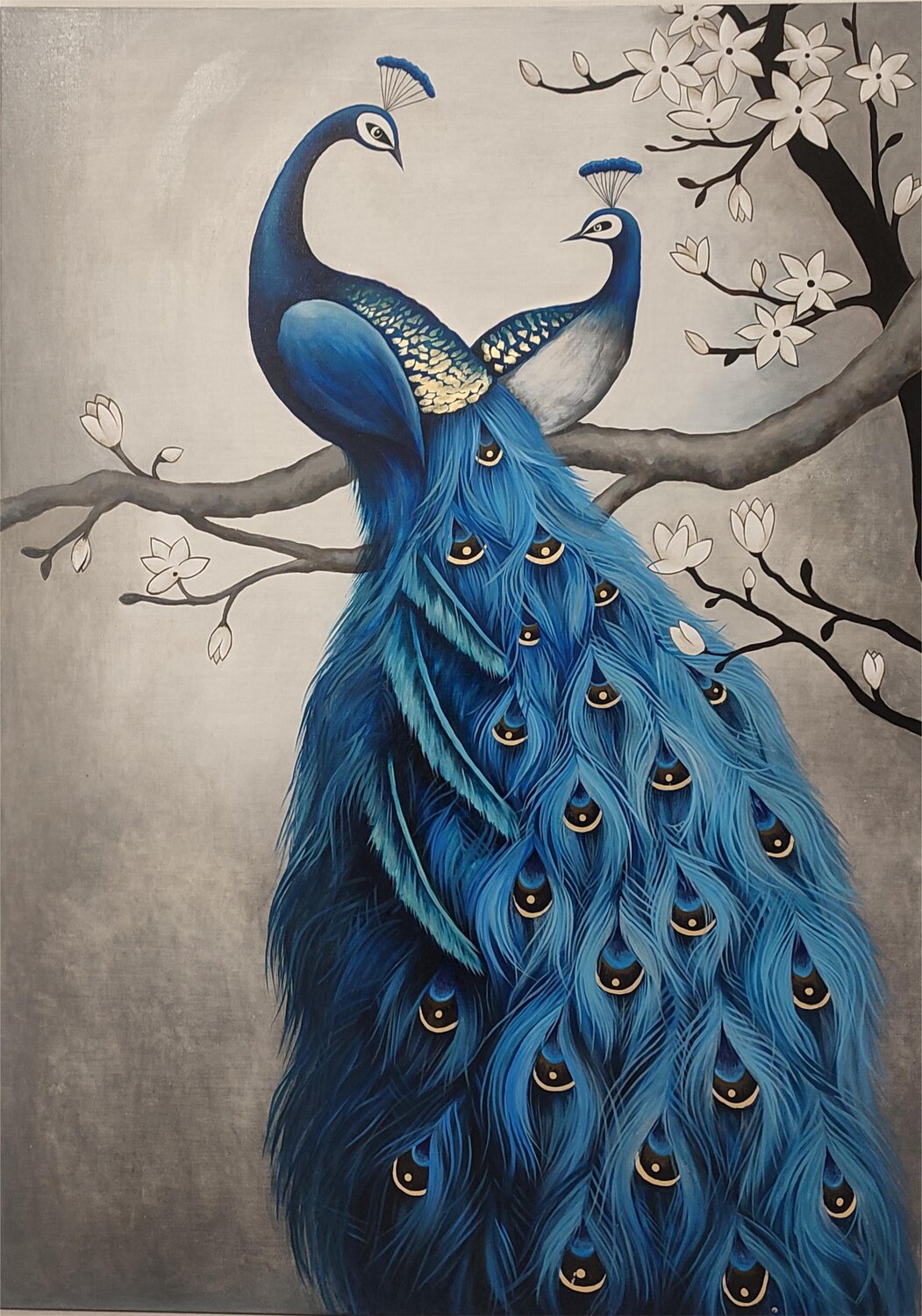 The Bird of Paradise Evgeniya Duvakina Originalgemälde zu verkaufen