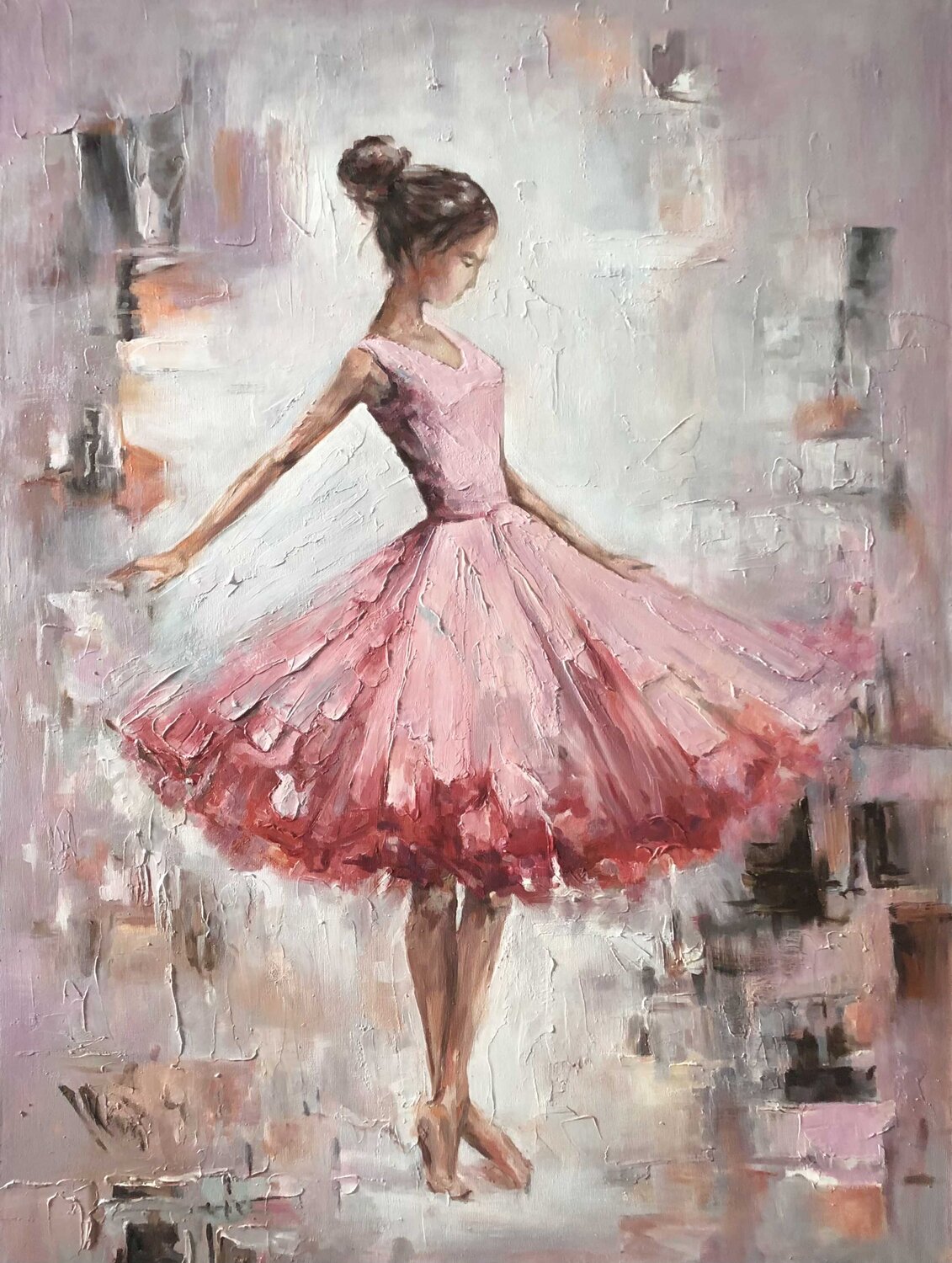 Dance of One's Destiny Evgeniya Duvakina Originalgemälde zu verkaufen