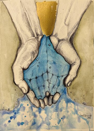 Profondità umana de Maddalena Gardan, Pintura a la venta en Singulart