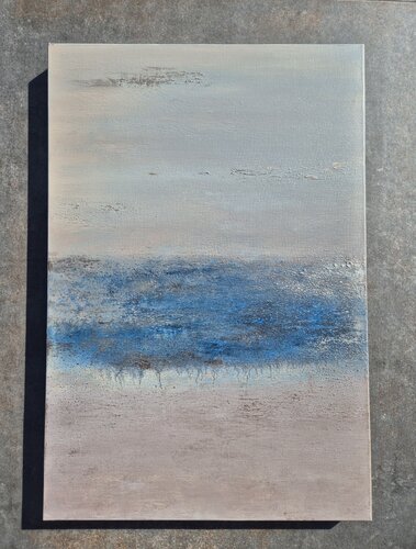 "Azul en suspensión" von Maika Vera, Malerei kaufen auf Singulart