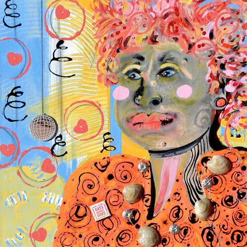 Woman with Red, Curly Hair von Joe LaMattina, Malerei kaufen auf Singulart