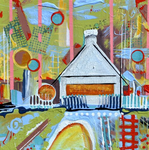 5_Pink Stripes von Joe LaMattina, Malerei kaufen auf Singulart